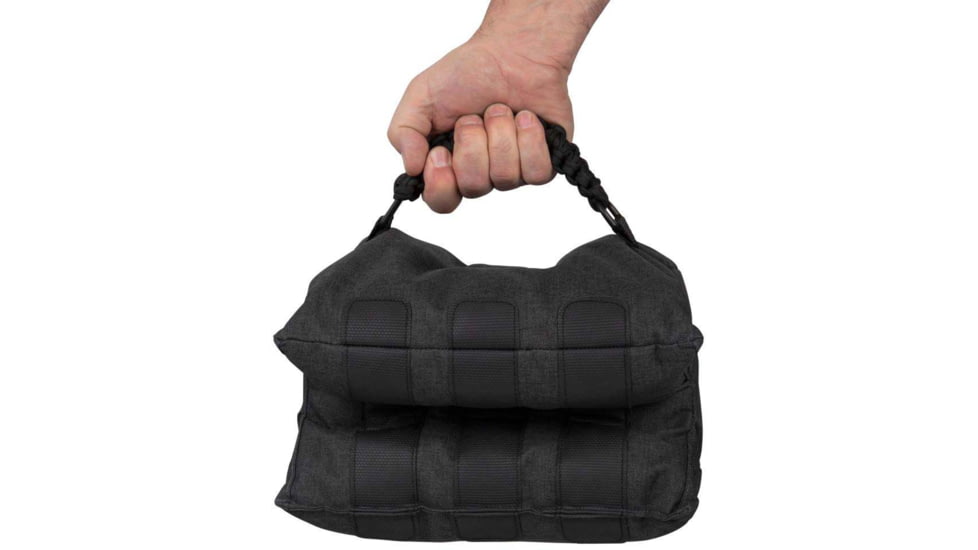 Allen 18416 Eliminator Shooting Rest Prefilled Front Bag Made Of Gray Polyester,