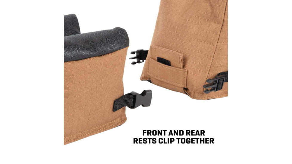 ALLEN 18419 FRONT/REAR SHOOTING BAG COMBO UNFILLED