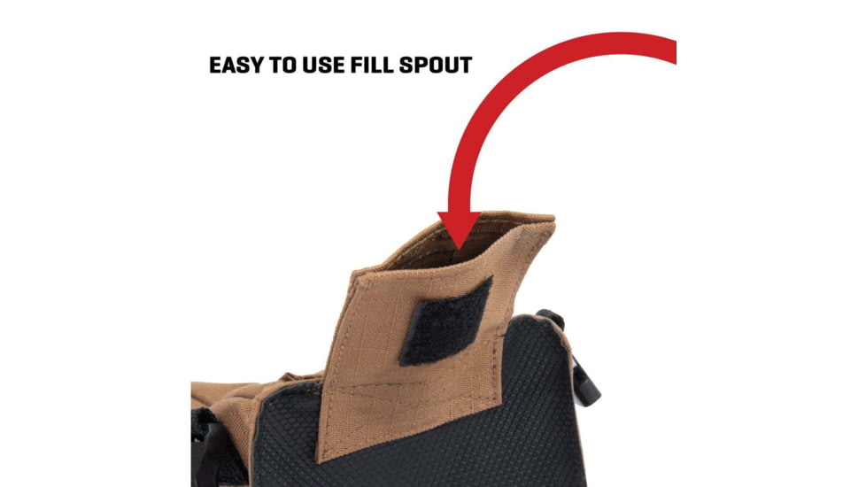 ALLEN 18419 FRONT/REAR SHOOTING BAG COMBO UNFILLED