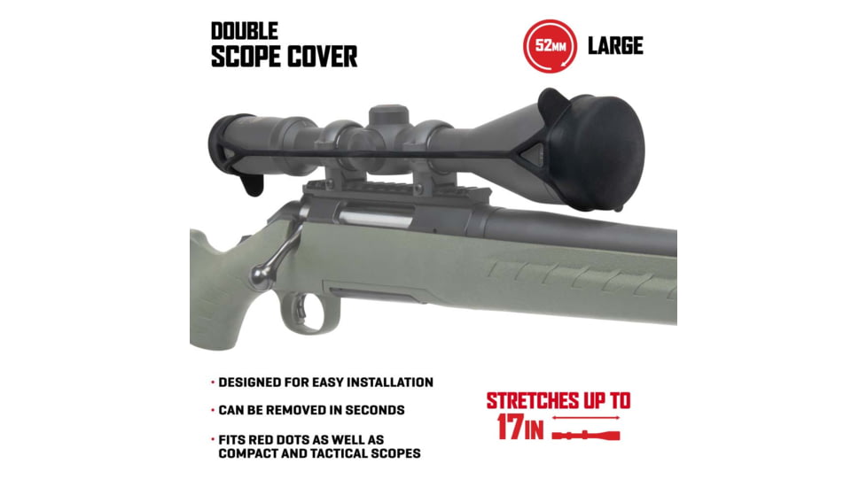 ALLEN 20174 DOUBLE COVER STRETCH SCOPE COVER LG