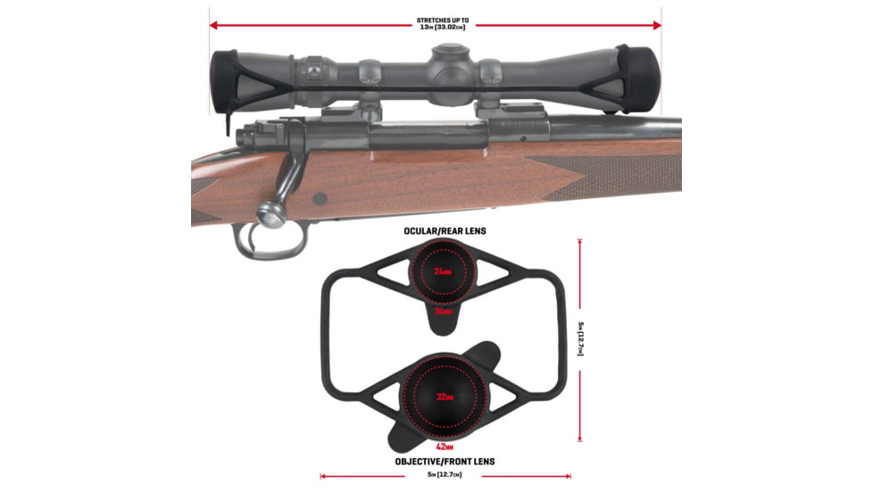 ALLEN 20175 DOUBLE COVER STRETCH SCOPE COVER MD