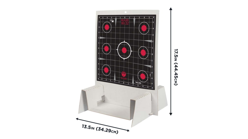 ALLEN 28001 RUGER SPLASH ADHESIVE TARGET KIT 10/22