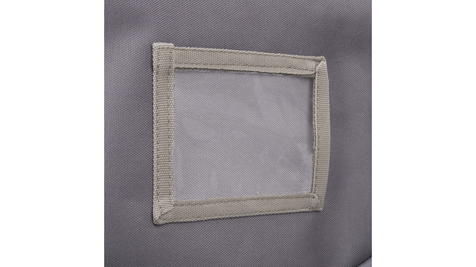 Allen 45in Riprap Spin Fishing Rod Case, Fits 2-Piece, 6 to 7-Foot Fishing Rods, Gray/Lime, 6363