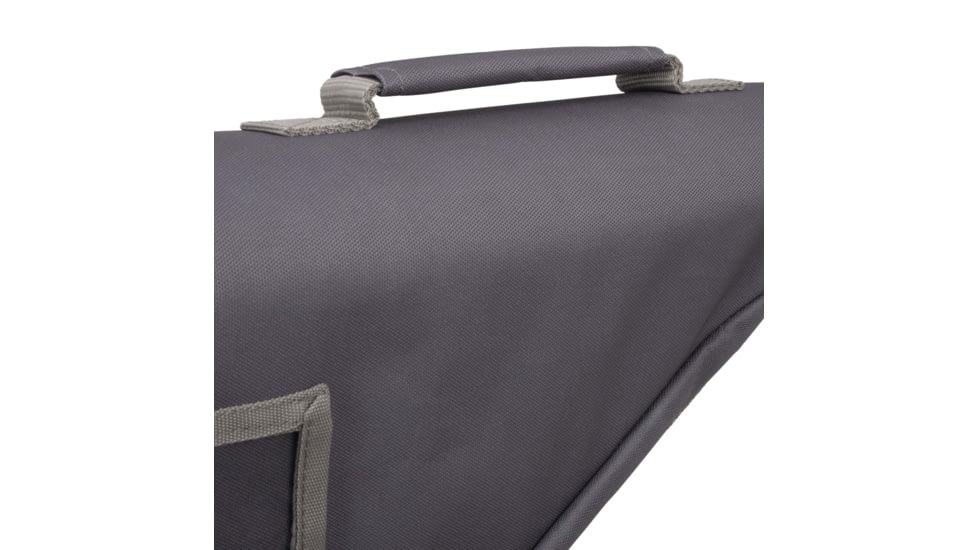 Allen 45in Riprap Spin Fishing Rod Case, Fits 2-Piece, 6 to 7-Foot Fishing Rods, Gray/Lime, 6363