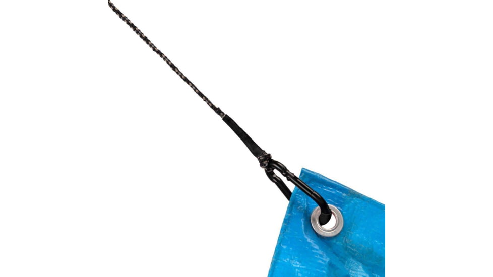 Allen 7248 Reflective Hoist Rope Black 25 Long