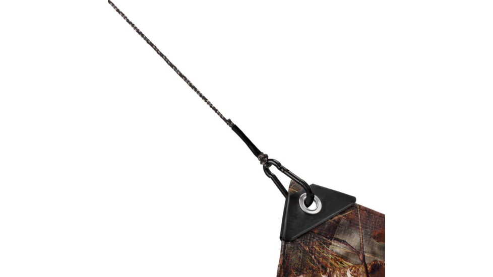 Allen 7248 Reflective Hoist Rope Black 25 Long