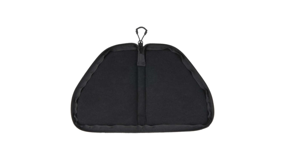 ALLEN 78-7 PISTOL CASE W/MAG POUCH COMPACT BLK