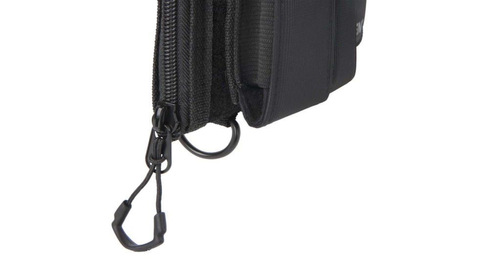 ALLEN 78-7 PISTOL CASE W/MAG POUCH COMPACT BLK