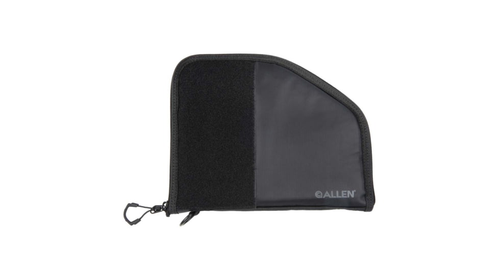 ALLEN 78-9 PISTOL CASE W/MAG POUCH FULLSIZE BLK
