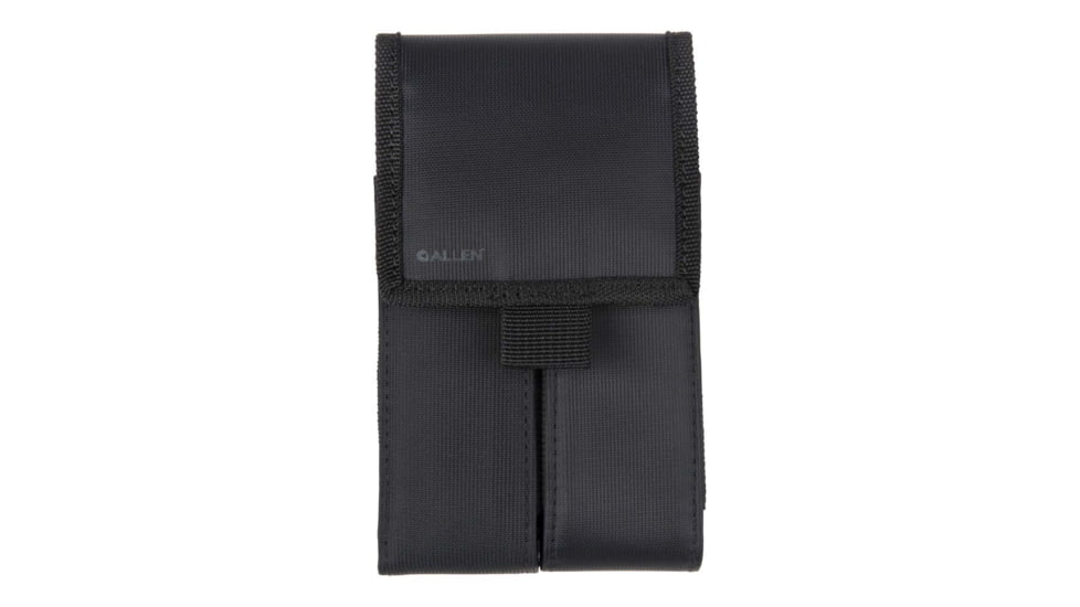 ALLEN 78-9 PISTOL CASE W/MAG POUCH FULLSIZE BLK