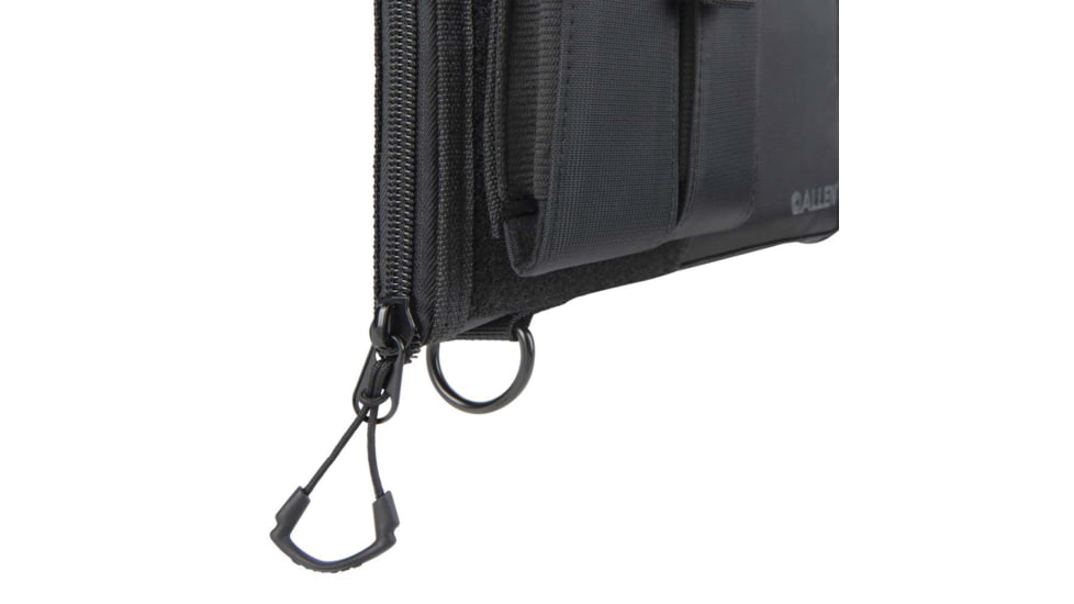 ALLEN 78-9 PISTOL CASE W/MAG POUCH FULLSIZE BLK