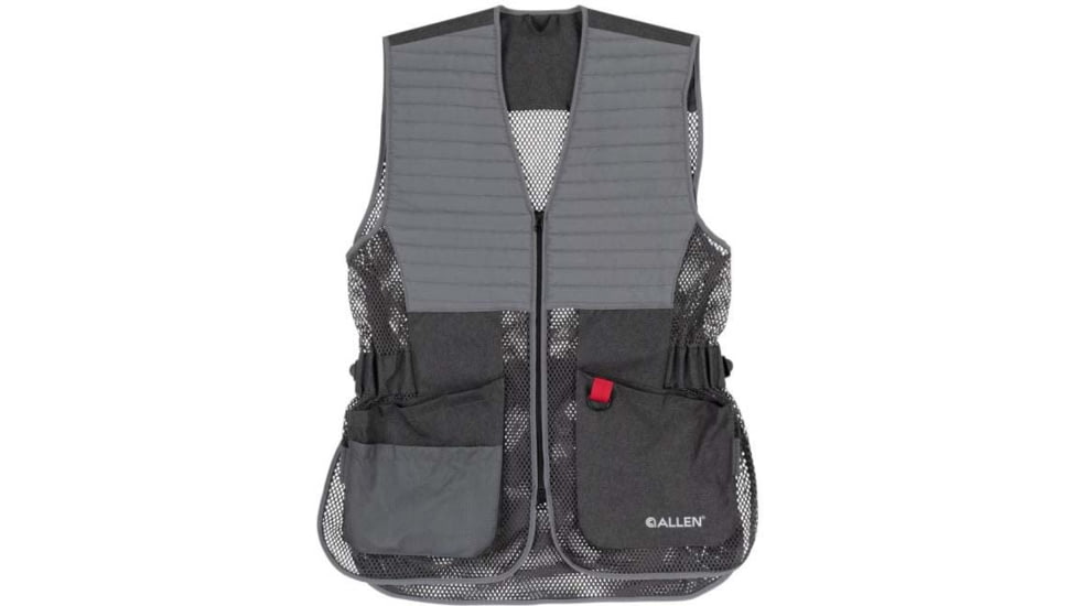 Allen 7910 Competitor Shooting Vest, M/L, Gray