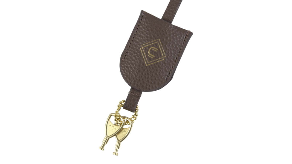 Allen Girls With Guns Concealed Casual Tomboy Clutch Purse, Lockable, 10x6.5x2in, Key Fob, Adjustable/Remove Strap, Zippered Pocket, Ambidextrous, Chocolate Brown, 90-92