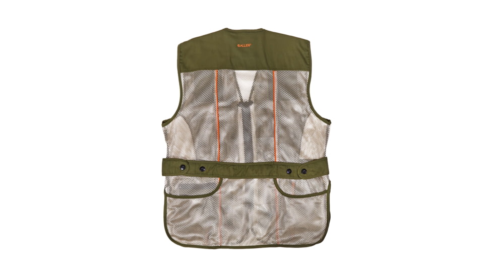 Allen Ace Ambidextrous Shooting Vest, Black, Extra Large/2XL, 22612