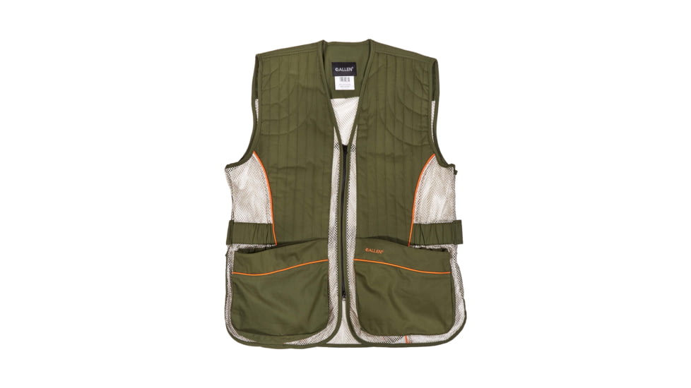 Allen Ace Ambidextrous Shooting Vest, Black, Extra Large/2XL, 22612