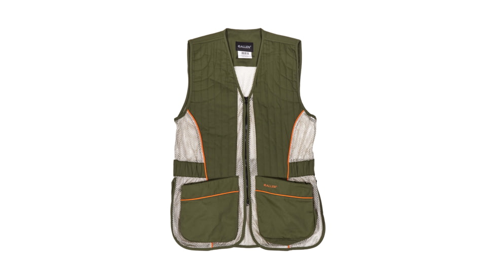 Allen Ace Ambidextrous Shooting Vest, Black, Medium/Large, 22611