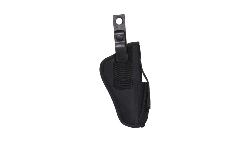 Allen Ambidextrous Hip Holster, Semi Automatic Handgun, 4.5-Inch to 5-Inch, Black, Large, 44503
