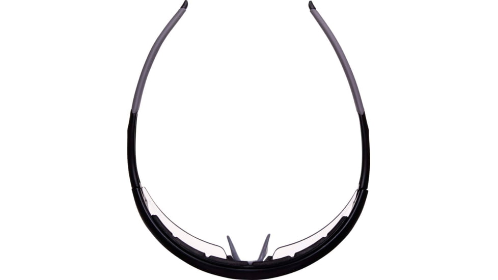 Allen Aspect Shooting Safety Glasses, Black/Gray Frame, Clear Lenses, One Size, 2380