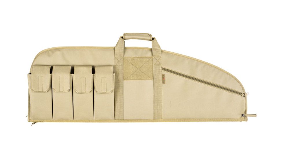 Allen Assault Rifle Case 37'' W/6-pockets Tan