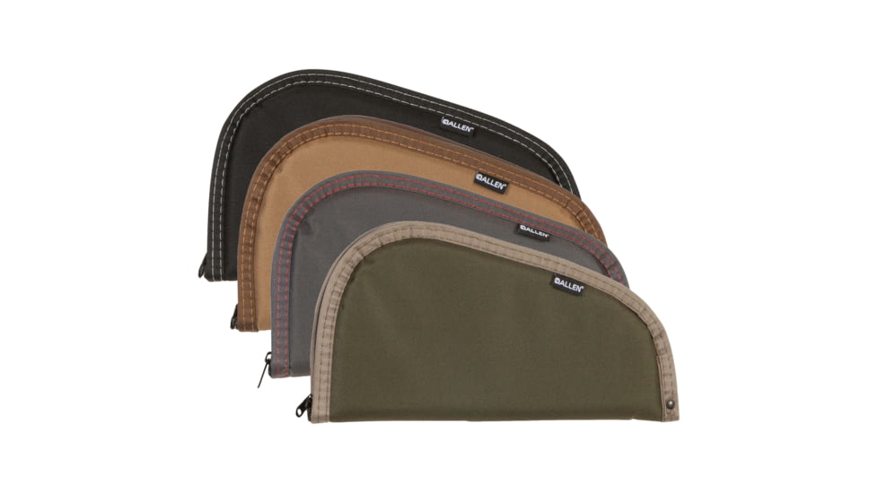 Allen Assorted Earth Tones Handgun Case, Earth Tone, 11in, 72-11