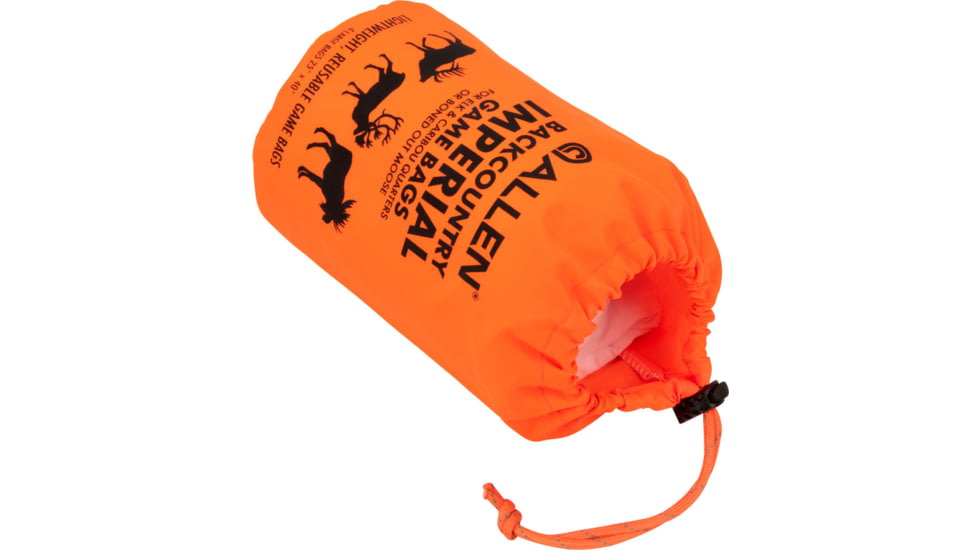 Allen BackCountry Imperial Elk Game Bag Set, Orange, Polyester, 4 Bags, 6590
