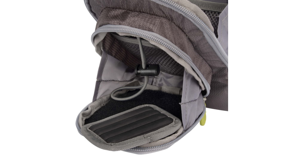 Allen Bear Creek Micro Fly Fishing Chest Pack, Fits up to 2 Tackle/Fly Boxes, Gray/Lime, 6377