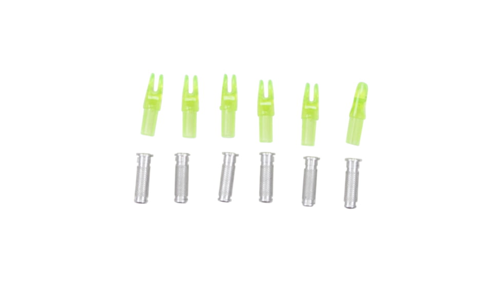 Allen Carbon Arrow Nocks and Inserts, Multi, 68425