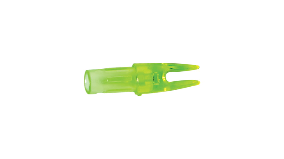 Allen Carbon Arrow Nocks, Green, Pack of 12, Green, 68400