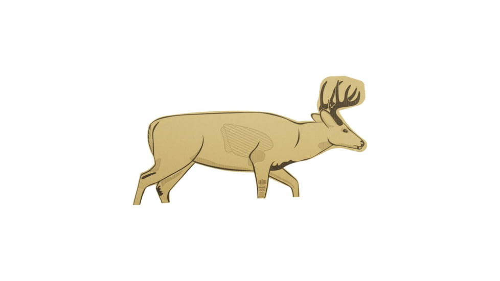 Allen Cardboard Deer Target, Brown, 2005