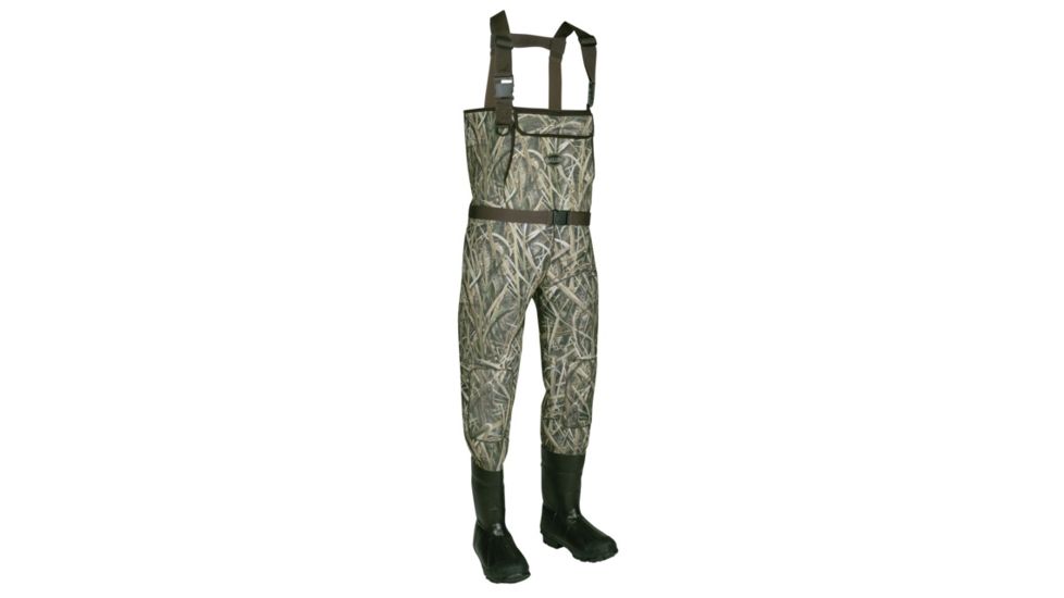 Allen Cattail Bootfoot Neoprene Waders, Camo, Size 7, 12837