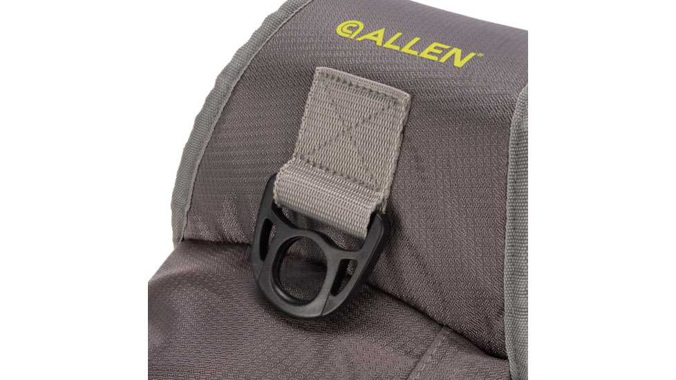 Allen Cedar Creek Fly Fishing Sling Pack, Fits up to 4 Tackle/Fly Boxes, Gray/Lime, 6362