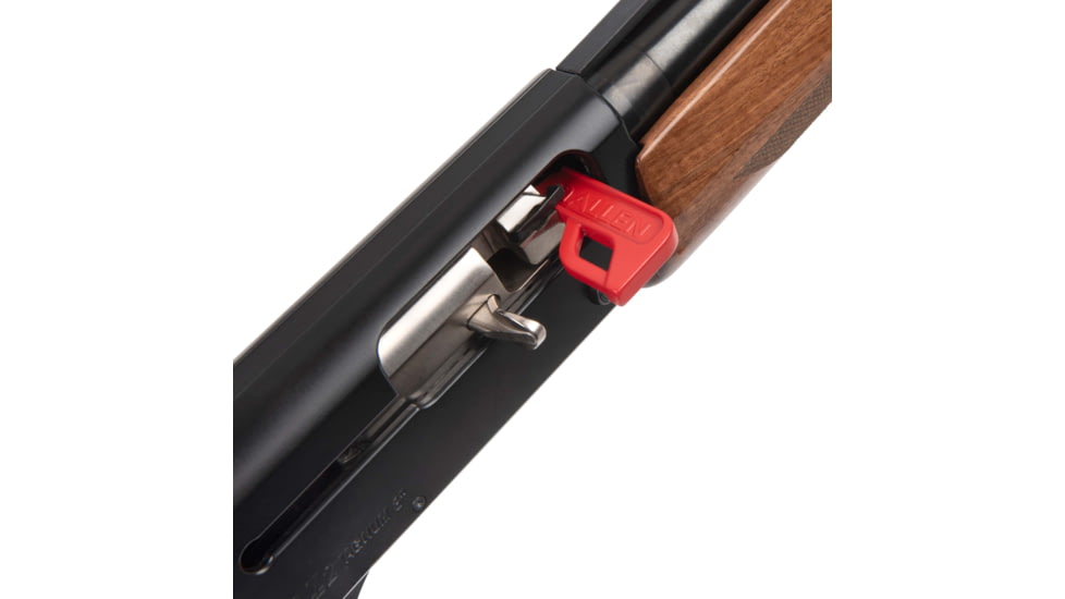 Allen Chamber Safety Flag, Fits Shotguns, 2-Pack, Red, 70678