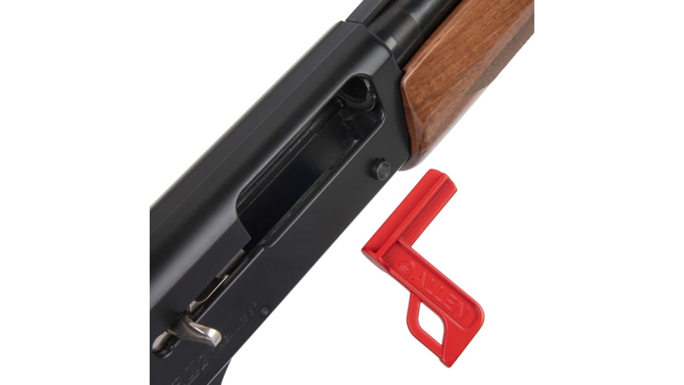 Allen Chamber Safety Flag, Fits Shotguns, 2-Pack, Red, 70678