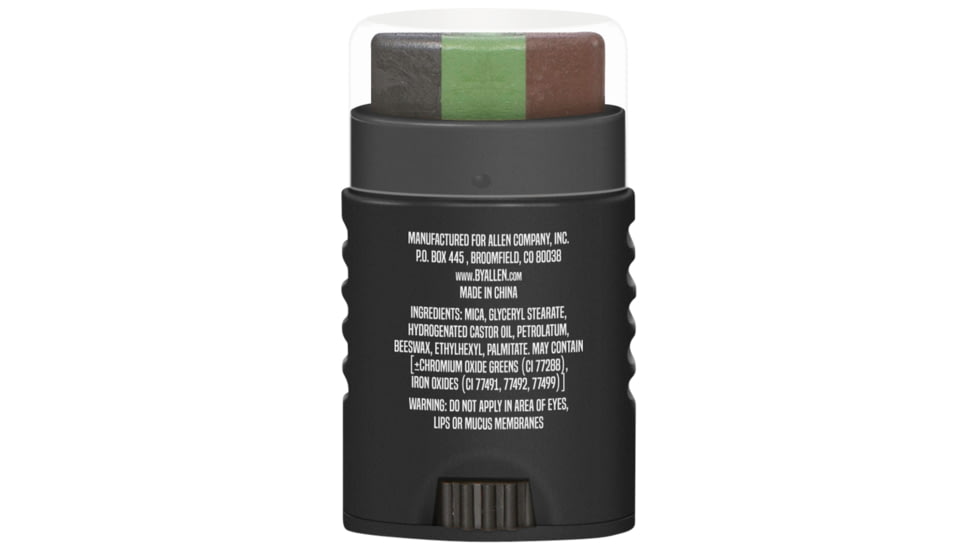Allen Color Camo Face Paint Stick w/ Push Up Mechanism, 6117