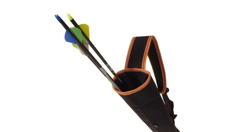 Allen Compact Back Quiver, Black/Hot Green, 7036