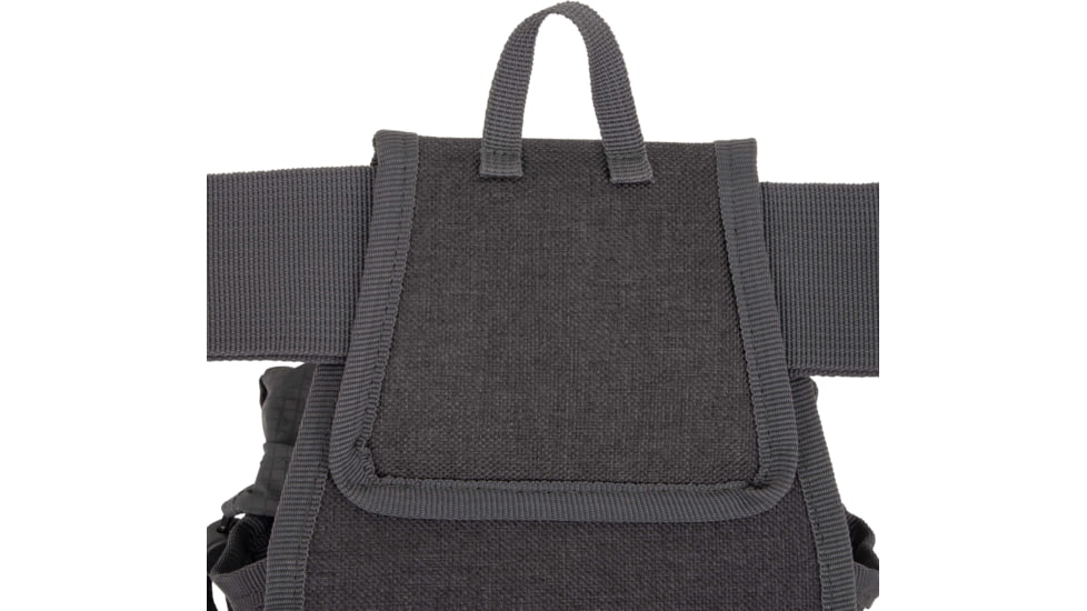 Allen Competitor All-In-One Molded Shooting Bag, Heather Gray/Red, 13 in x 9 in, 8317
