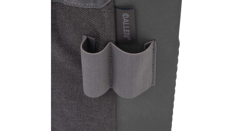 Allen Competitor Molded Shell Bag, Gray, Double Compartment, 8334