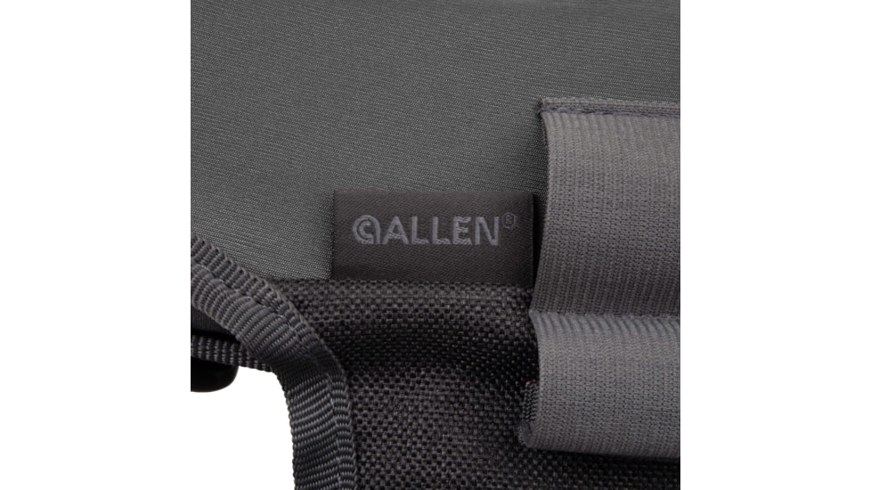 Allen Competitor Molded Shell Bag, Gray, Double Compartment, 8334