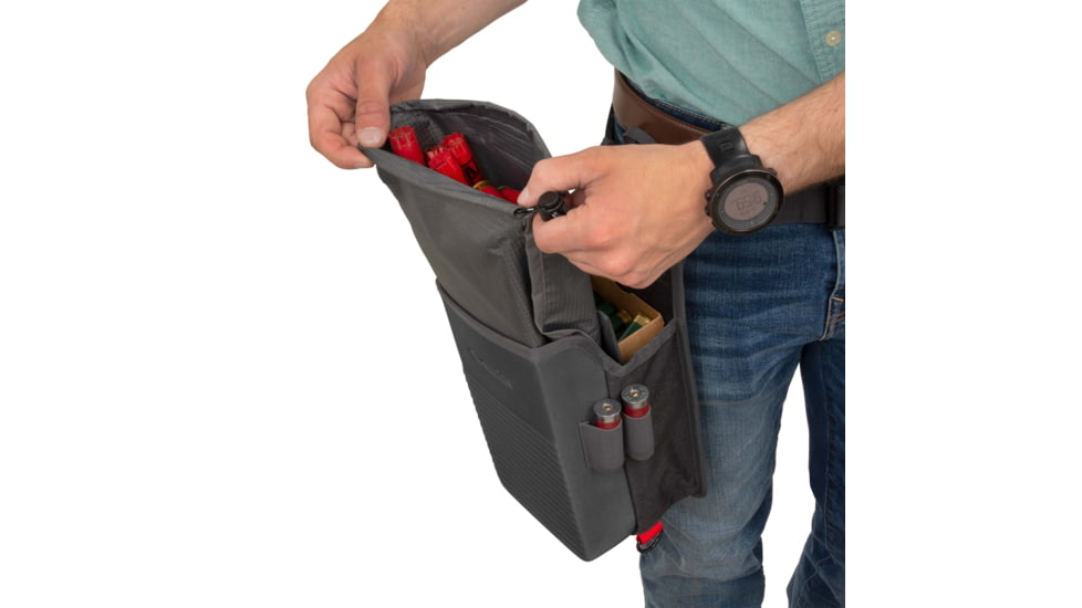 Allen Competitor Molded Shell Bag, Gray, Double Compartment, 8334