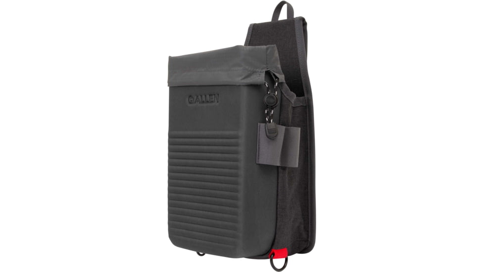 Allen Competitor Molded Shell Bag, Gray, Double Compartment, 8334