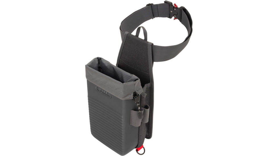 Allen Competitor Molded Shell Bag, Gray, Double Compartment, 8334