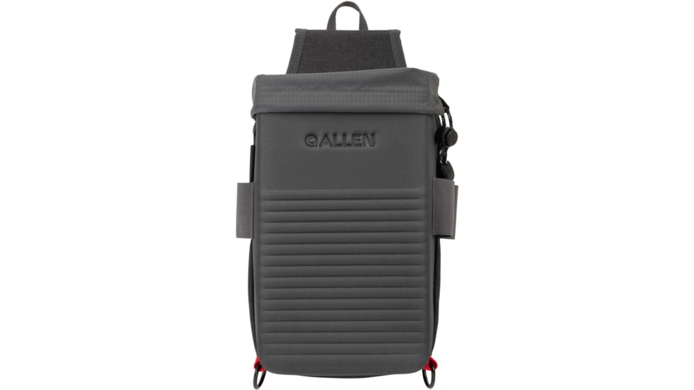 Allen Competitor Molded Shell Bag, Gray, Double Compartment, 8334