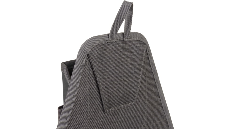 Allen Competitor Over-Under Molded Hull Bag, Heather Gray/Red, 11 in x 21 in, 8318