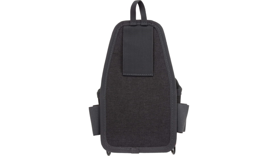 Allen Competitor Single Box Molded Shell Carrier, Heather Gray/Red, 4.3 in x 8.3 in x 2.5 in, 8319