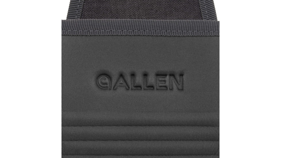 Allen Competitor Single Box Molded Shell Carrier, Heather Gray/Red, 4.3 in x 8.3 in x 2.5 in, 8319