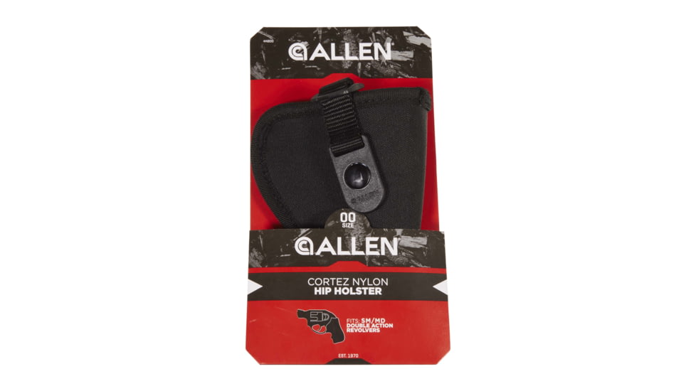 Allen Cortez Nylon Pistol Holster, Black, 0, 44800