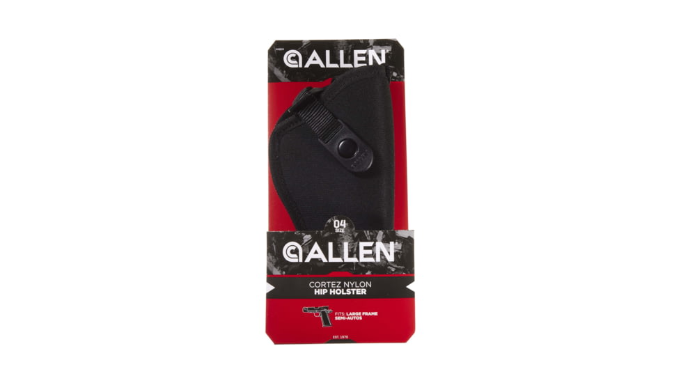 Allen Cortez Nylon Pistol Holster, Black, 4, 44804