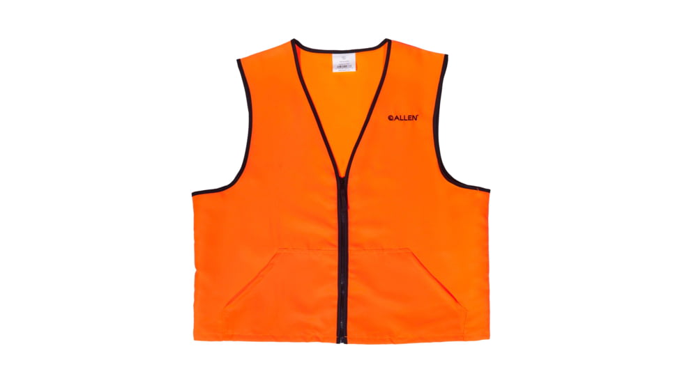 Allen Deluxe Blaze Orange Hunting Vest, Orange, Large, 15766