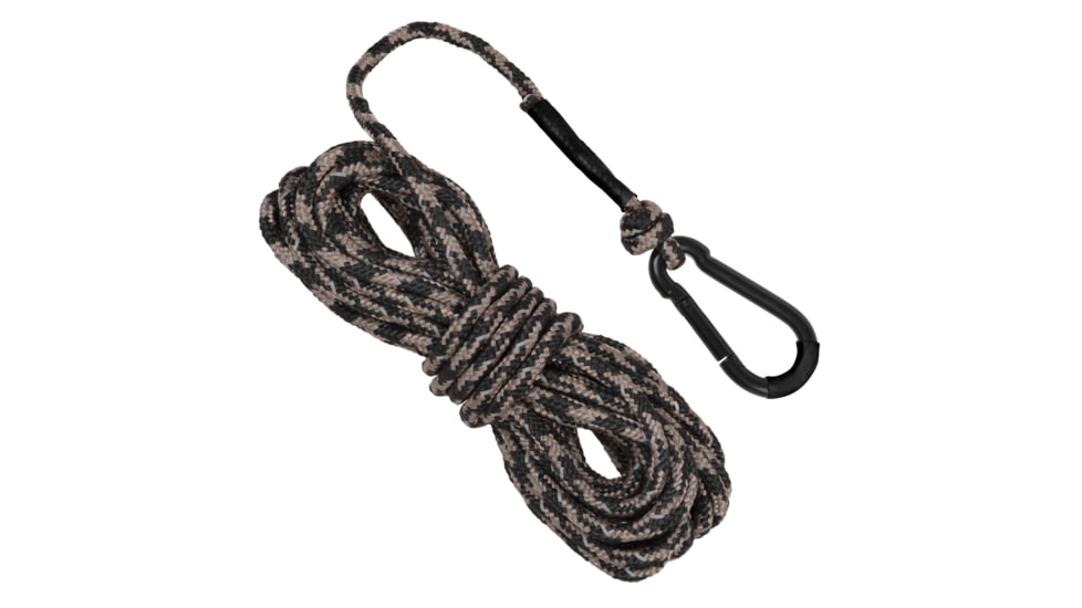 Allen Deluxe Reflective Hoist Rope, 30-Feet Long, Black, 7249