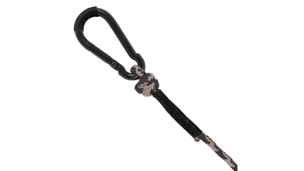Allen Deluxe Reflective Hoist Rope, 30-Feet Long, Black, 7249